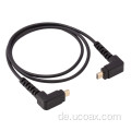 UCOAX MICRO HDMI -abgewinkelte Designkabel